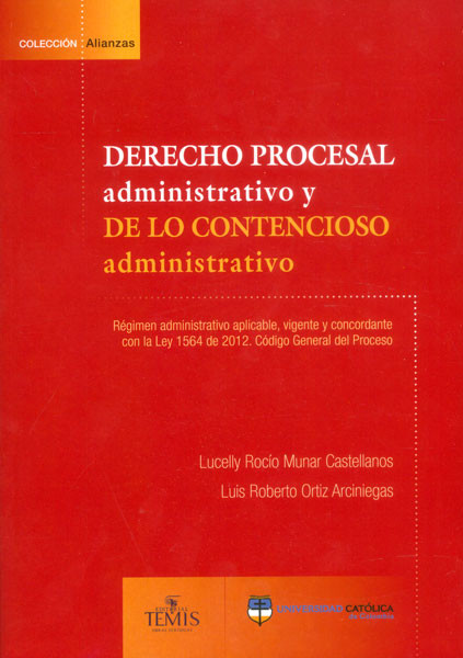 Portada: Derecho procesal administrativo y de lo contencioso administrativo
