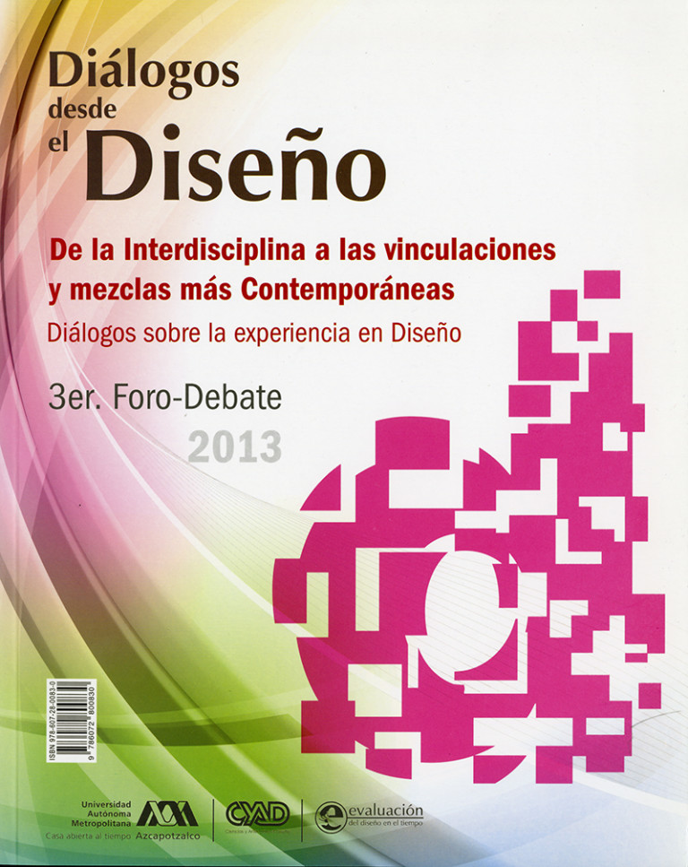 Portada: Diálogos desde el diseño