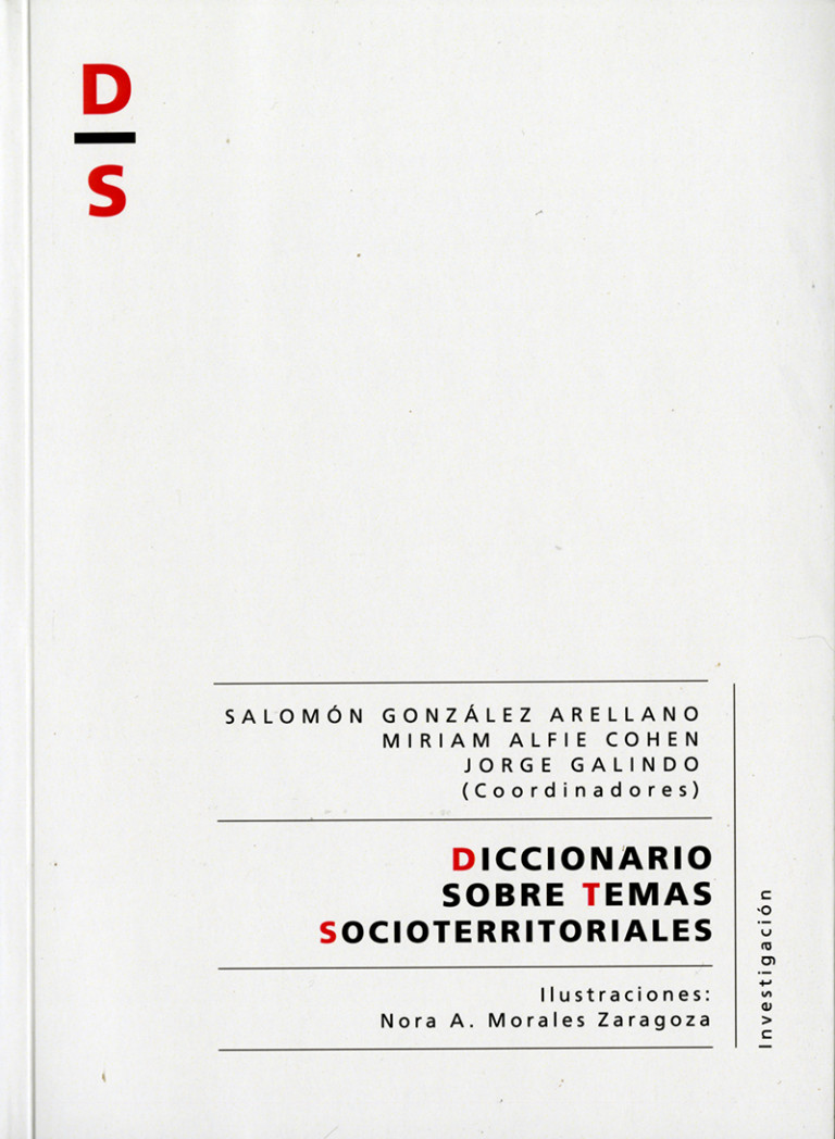Portada: Diccionario sobre temas socioterritoriales