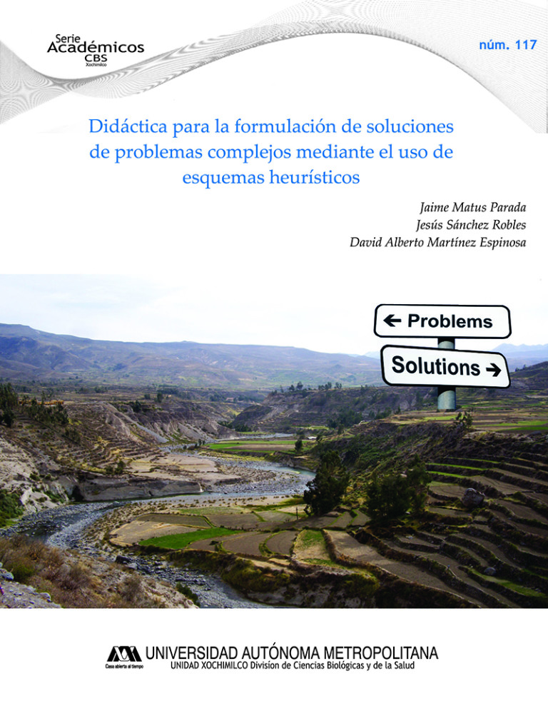 Portada: Didáctica para la formulación de soluciones de problemas complejos mediante el uso de esquemas heurísticos