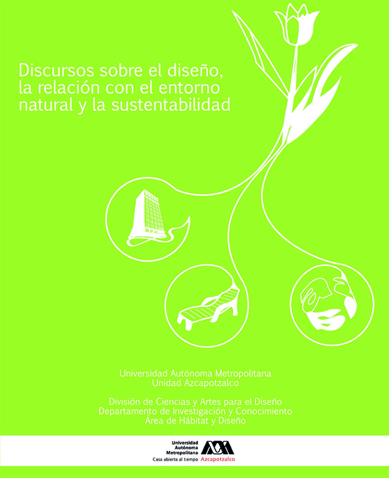 Portada: Discursos sobre el diseño, la relación con el entorno natural y la sustentabilidad
