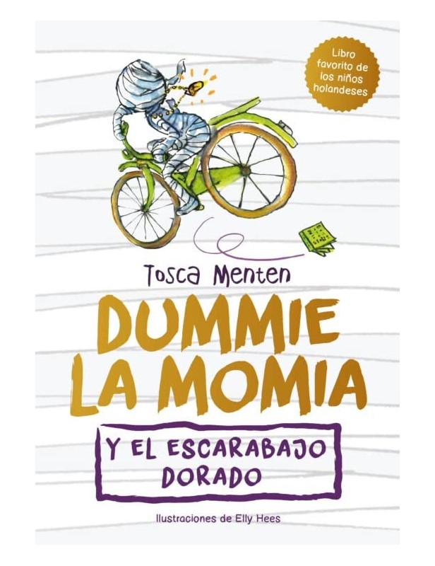 Portada: Dummie, la momia y el escarabajo dorado
