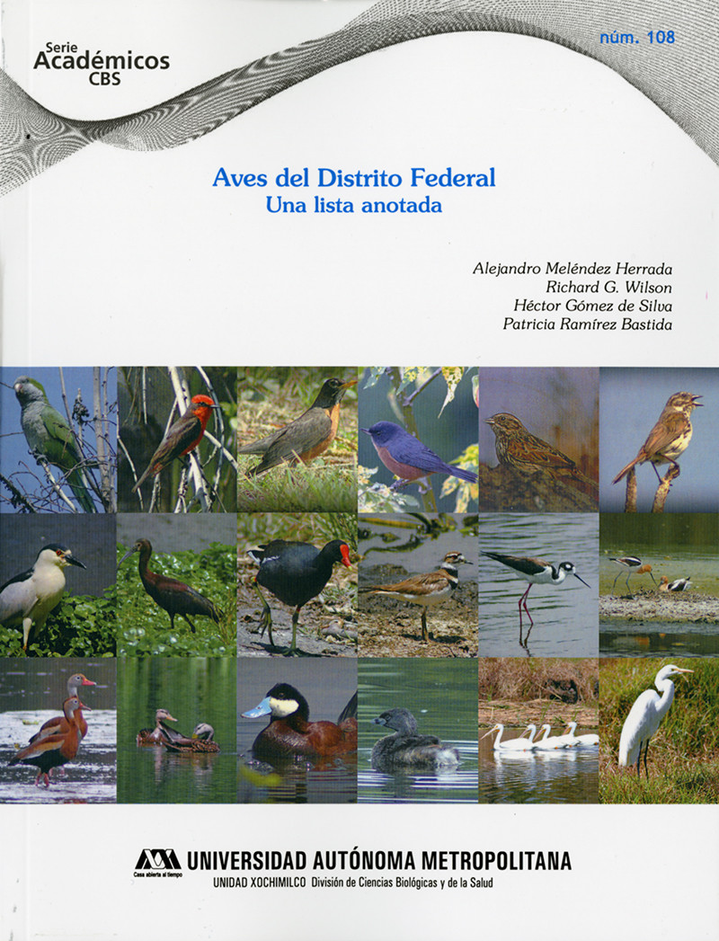 Portada: Aves del Distrito Federal