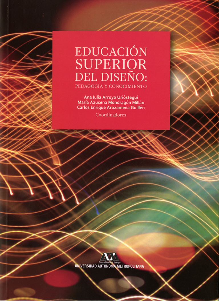 Portada: Educación superior del diseño: pedagogía y conocimiento
