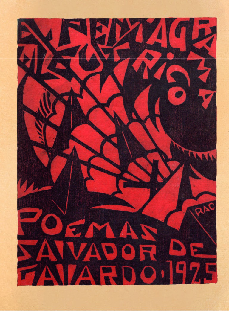 Portada: El pentagrama eléctrico (Poemas) y Ensayos en el centenario de su publicación