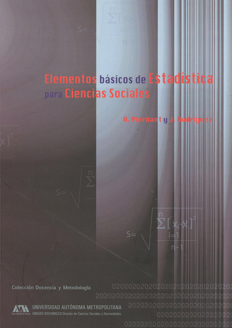 Portada: Elementos básicos de estadística para ciencias sociales