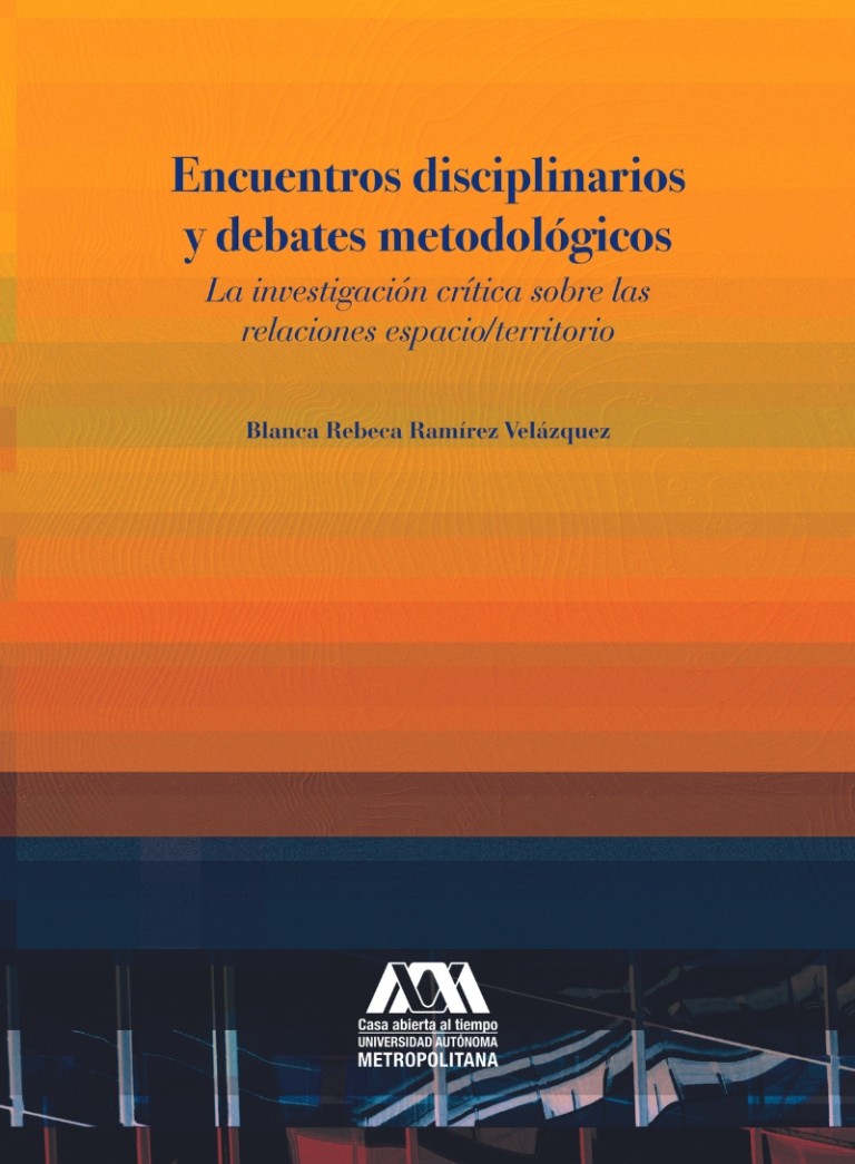 Portada: Encuentros disciplinarios y debates metodológicos