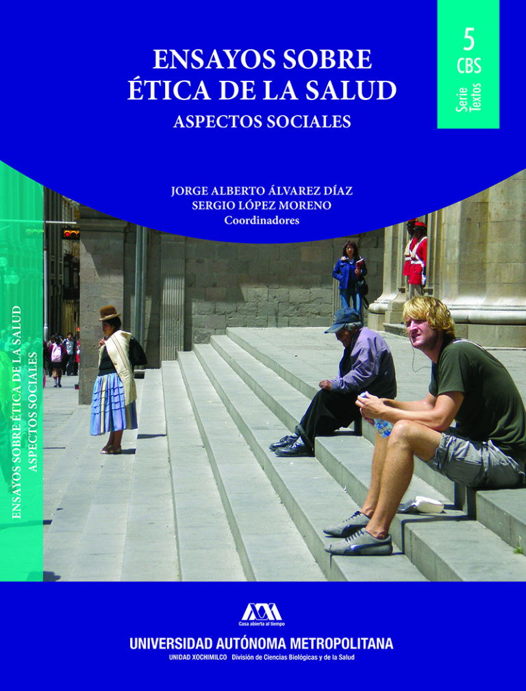 Portada: Ensayos sobre ética de la salud. Aspectos sociales