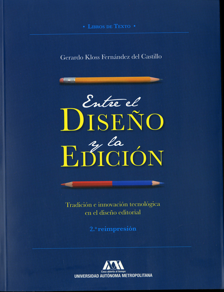 Portada: Entre el diseño y la edición