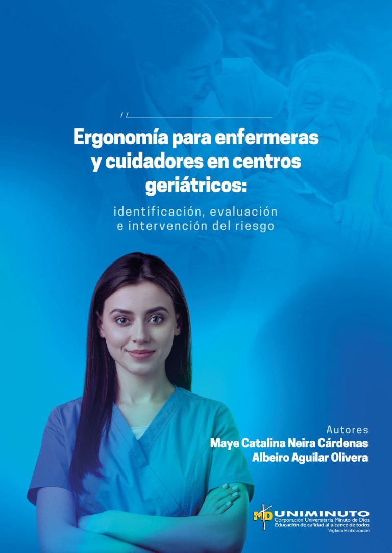 Portada: Ergonomía para enfermeras y cuidadores en centros geriátricos
