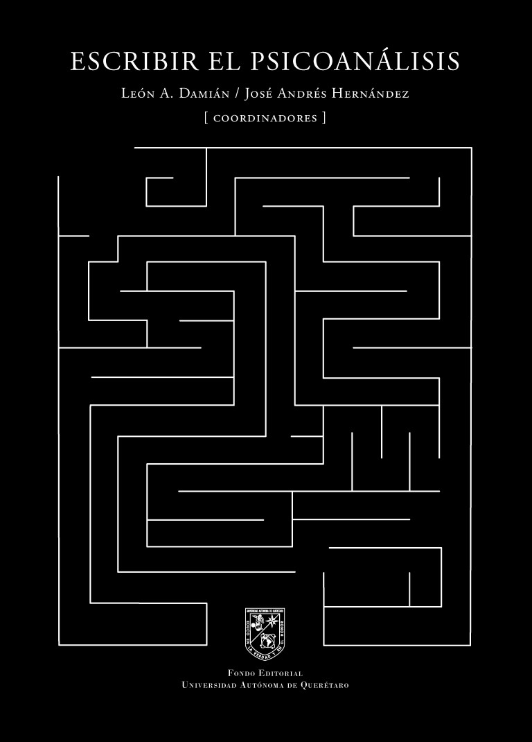 Portada: Escribir el psicoanálisis