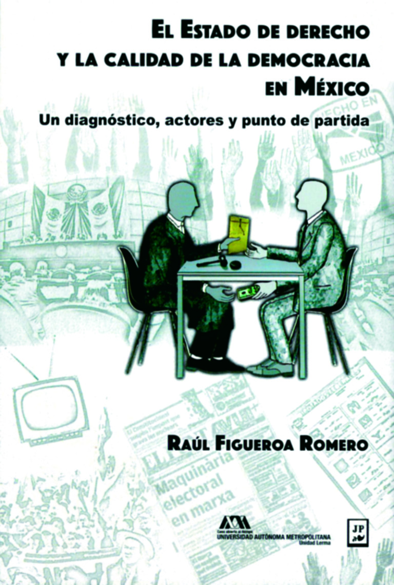 Portada: Estado de derecho y la calidad de la democracia en México, El