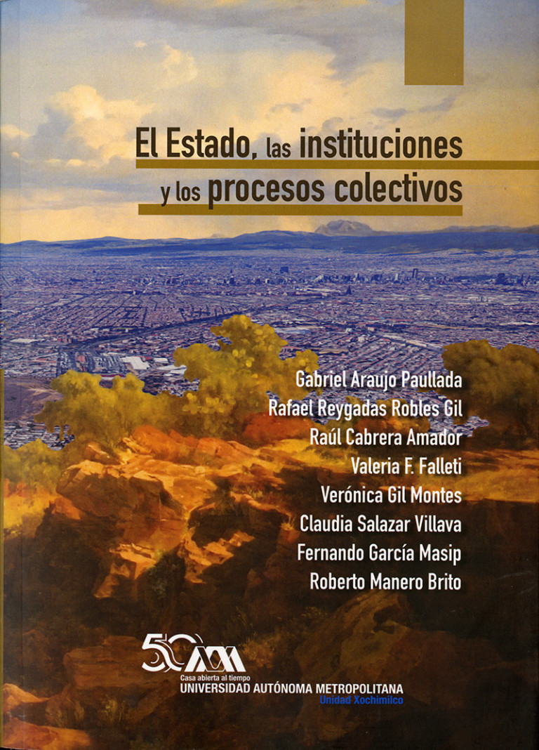 Portada: Estado, las instituciones y los procesos colectivos, el
