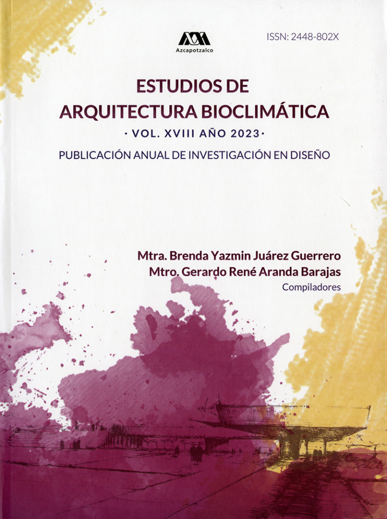 Portada: Estudios de arquitectura bioclimática XVIII