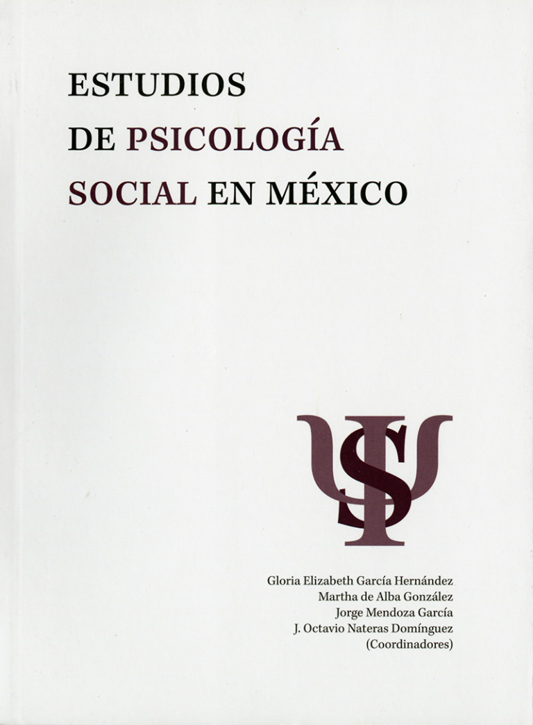 Portada: Estudios de psicología social en México