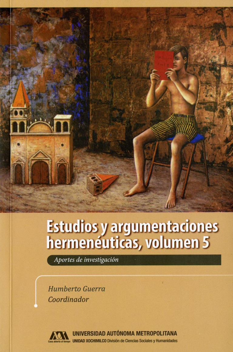 Portada: Estudios y argumentaciones hermenéuticas. Volumen V
