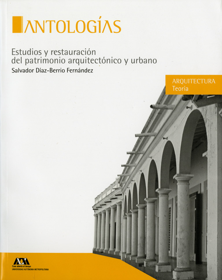 Portada: Estudios y restauración del patrimonio arquitectónico y urbano