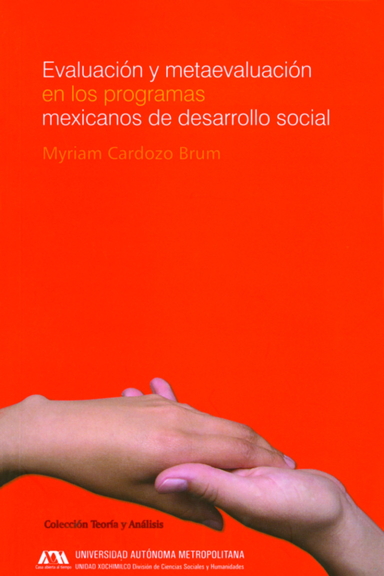 Portada: Evaluación y metaevaluación en los programas mexicanos de desarrollo social