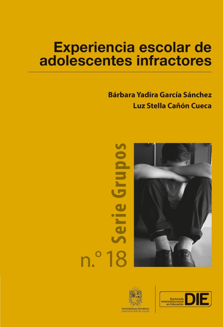 Portada: Experiencia escolar de adolescentes infractores