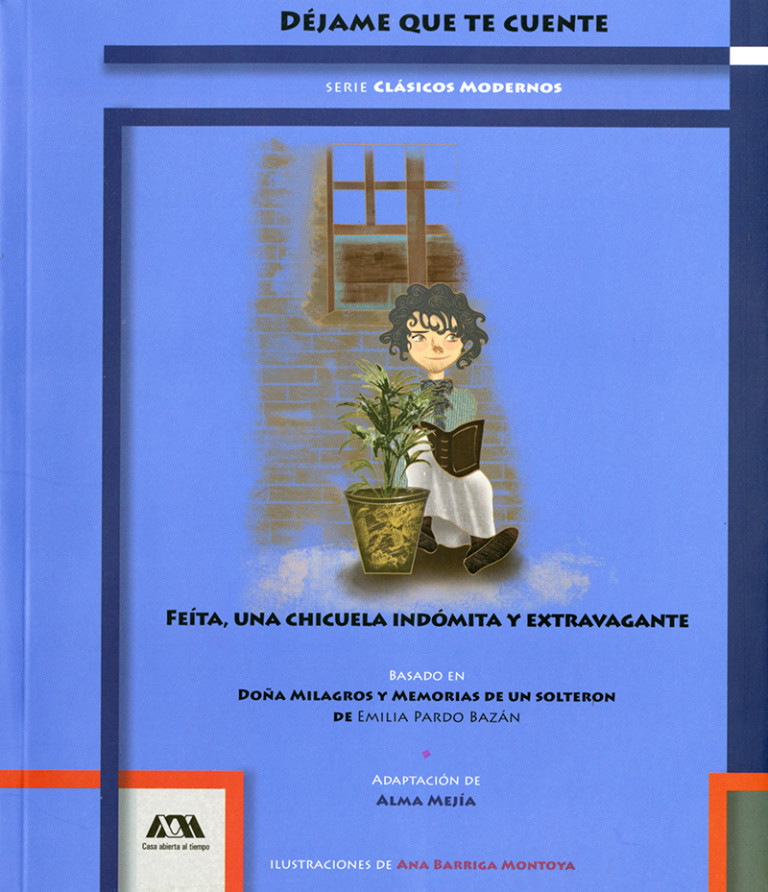 Portada: Feíta, una chicuela indómita y extravagante