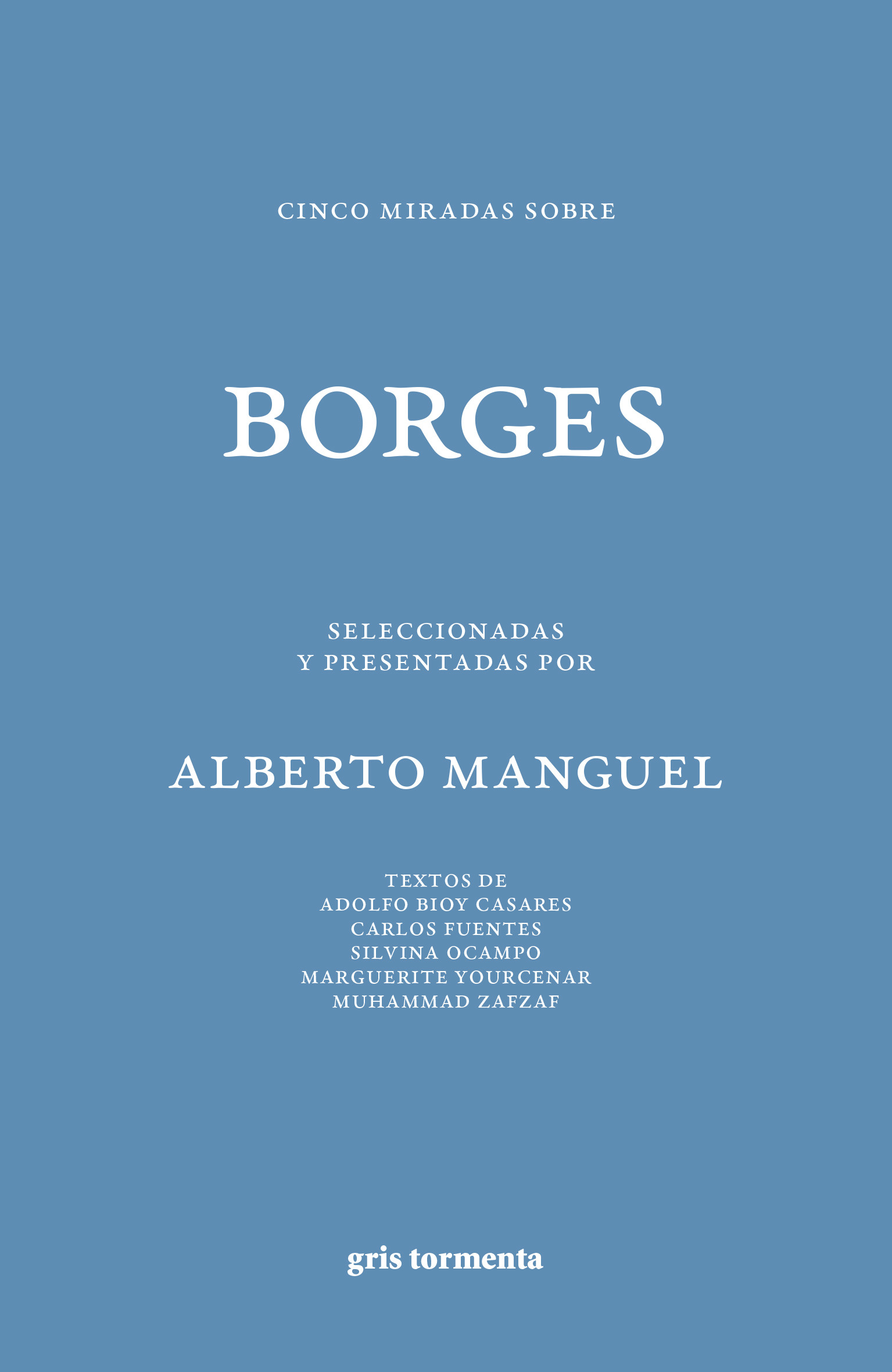 Portada: Cinco miradas sobre Borges
