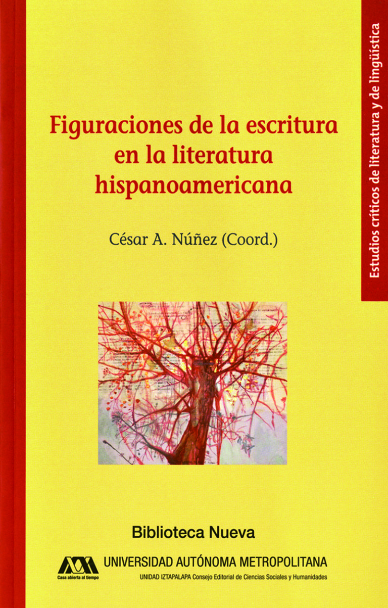 Portada: Figuraciones de la escritura en la literatura hispanoamericana