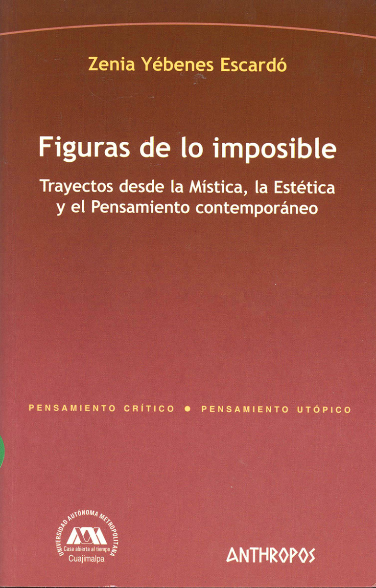 Portada: Figuras de lo imposible