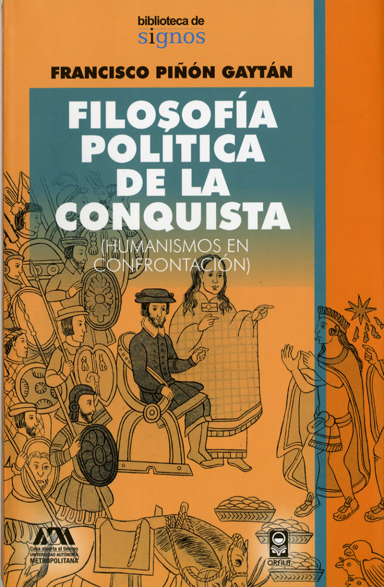 Portada: Filosofía política de la conquista