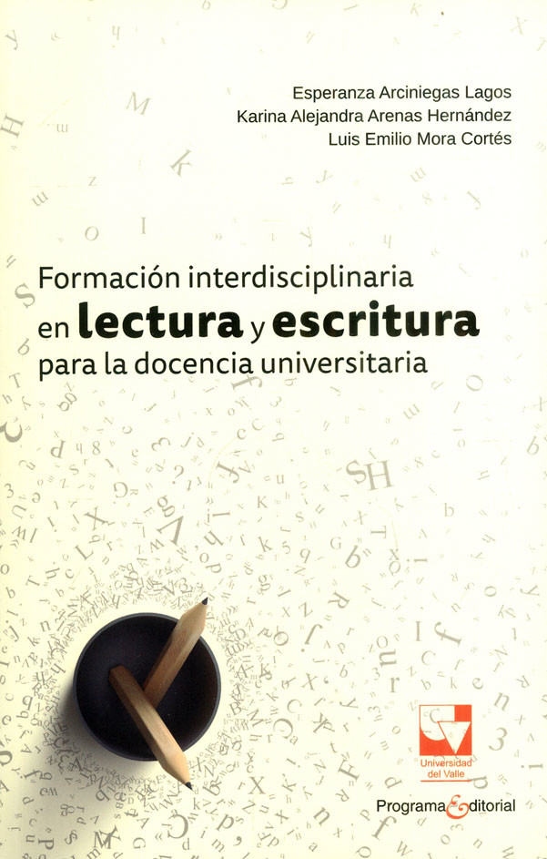Portada: Formación interdisciplinaria en lectura y escritura para la docencia universitaria
