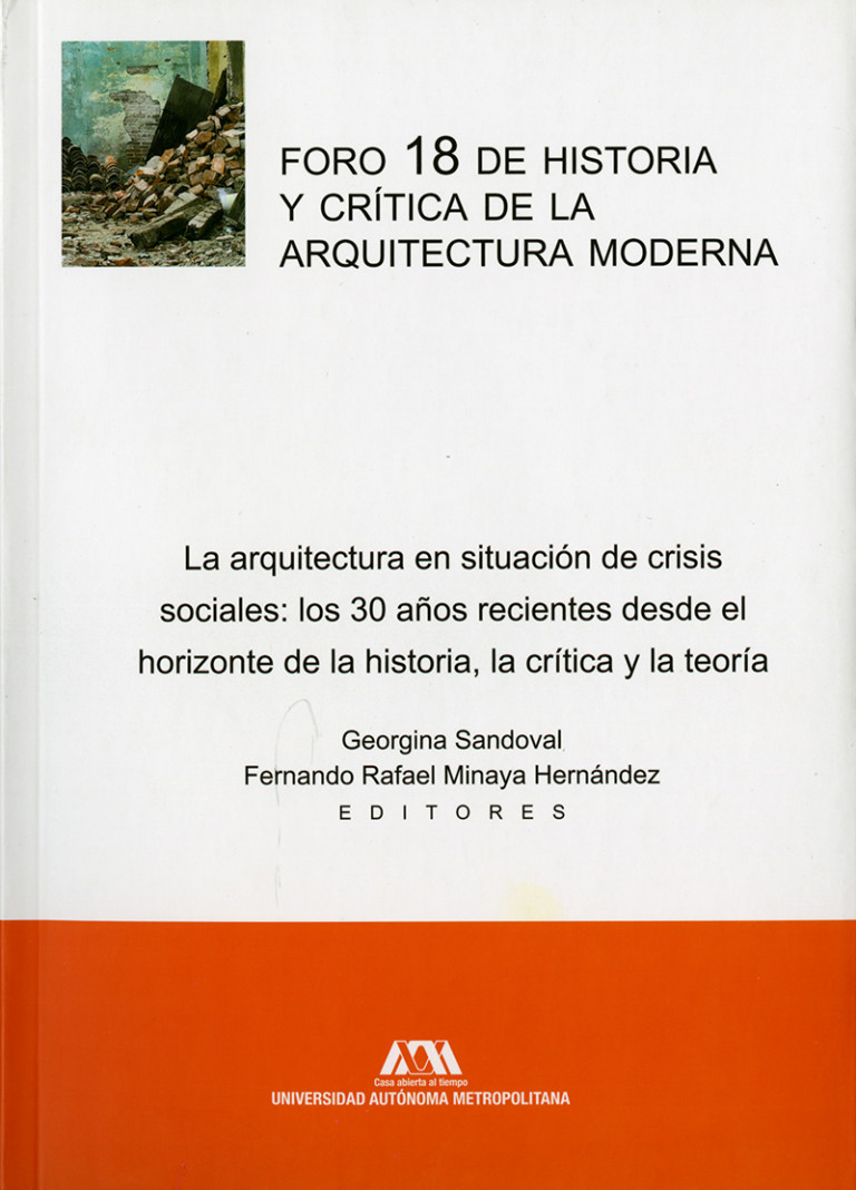 Portada: Foro 18 de historia y crítica de la arquitectura moderna