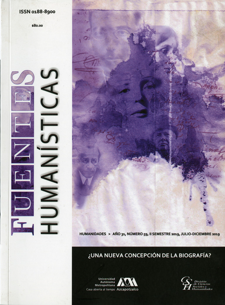 Portada: Fuentes humanísticas 59