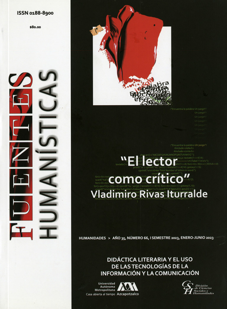 Portada: Fuentes Humanísticas 66