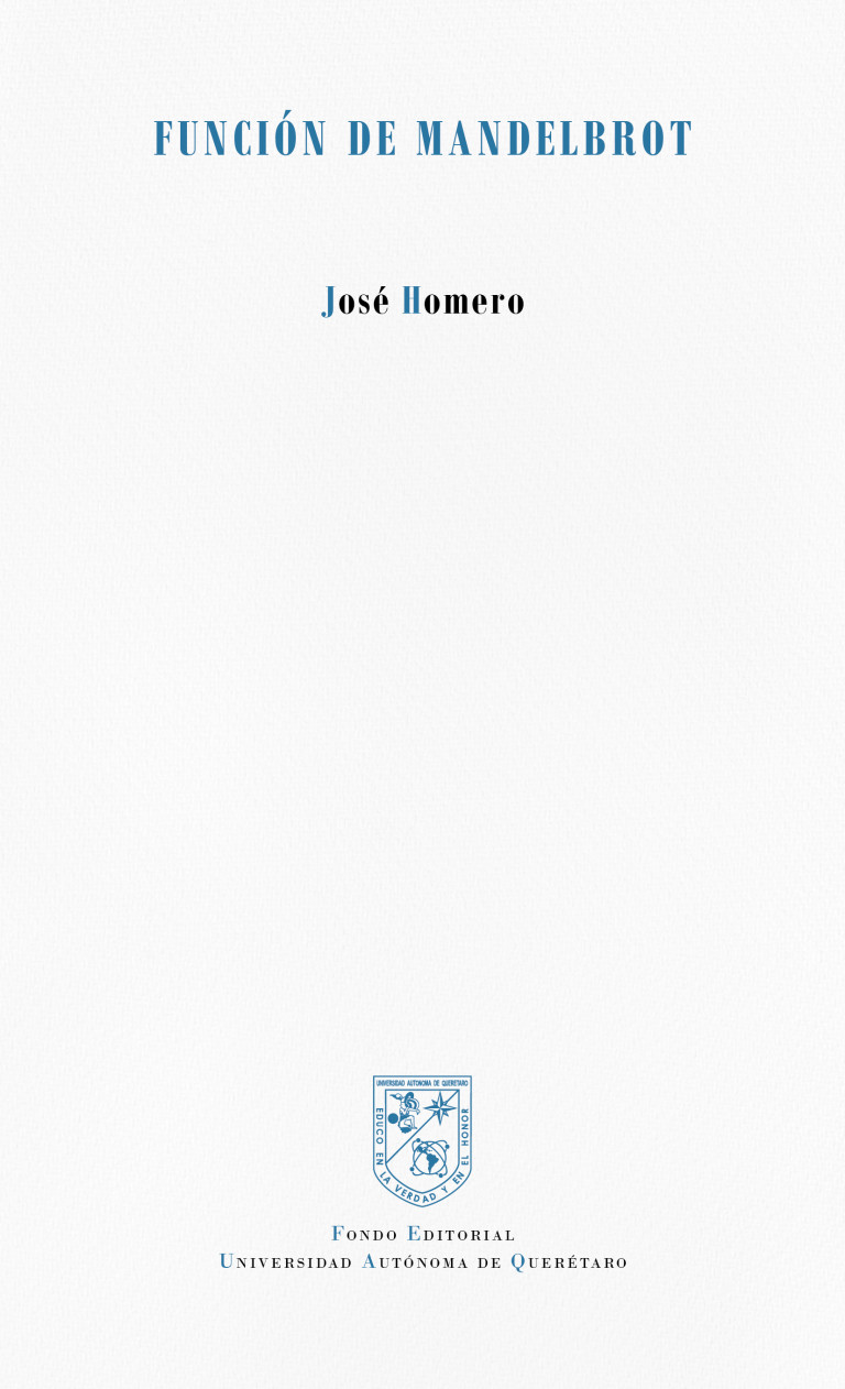 Portada: Función de Mandelbrot