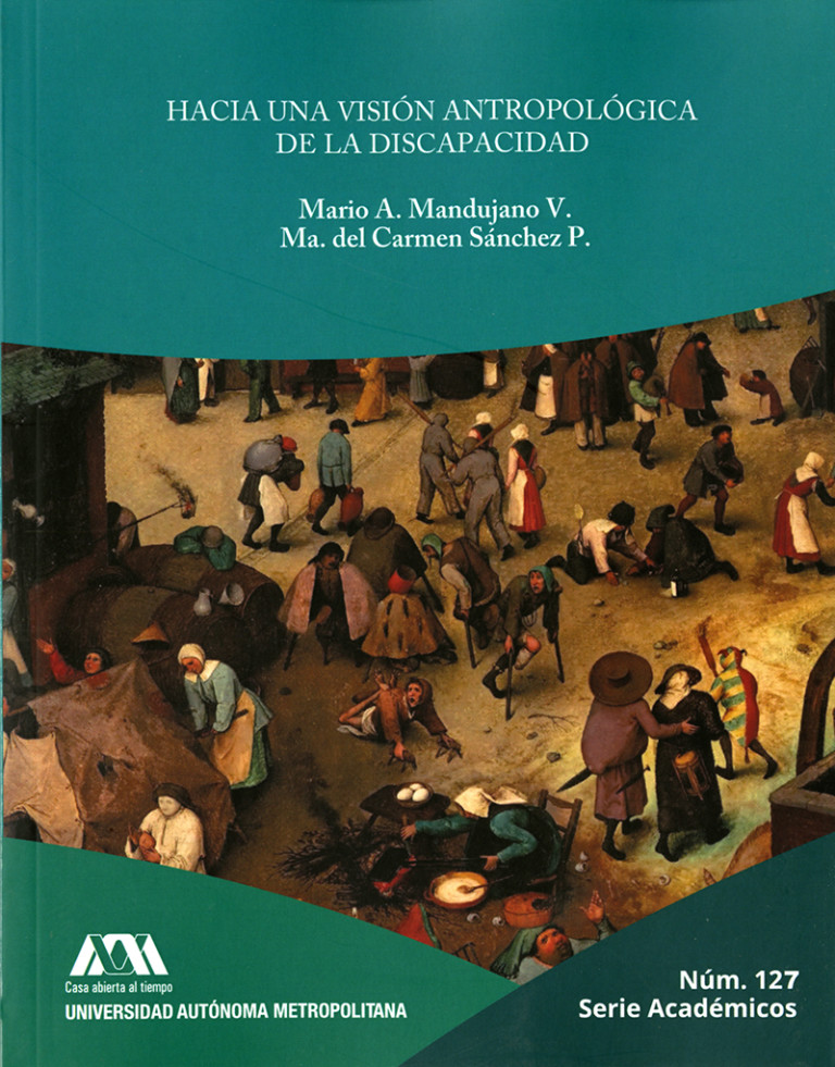 Portada: Hacia una visión antropológica de la discapacidad