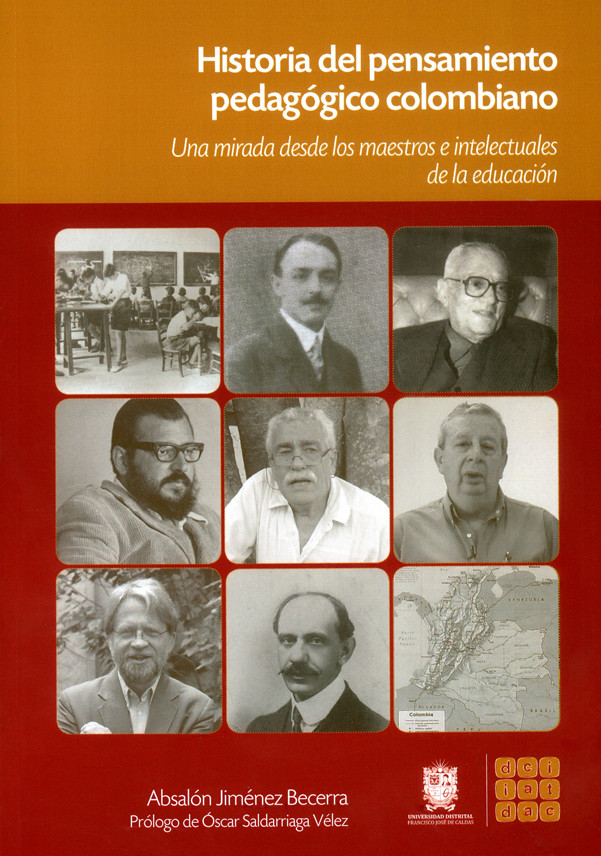 Portada: Historia del pensamiento pedagógico colombiano