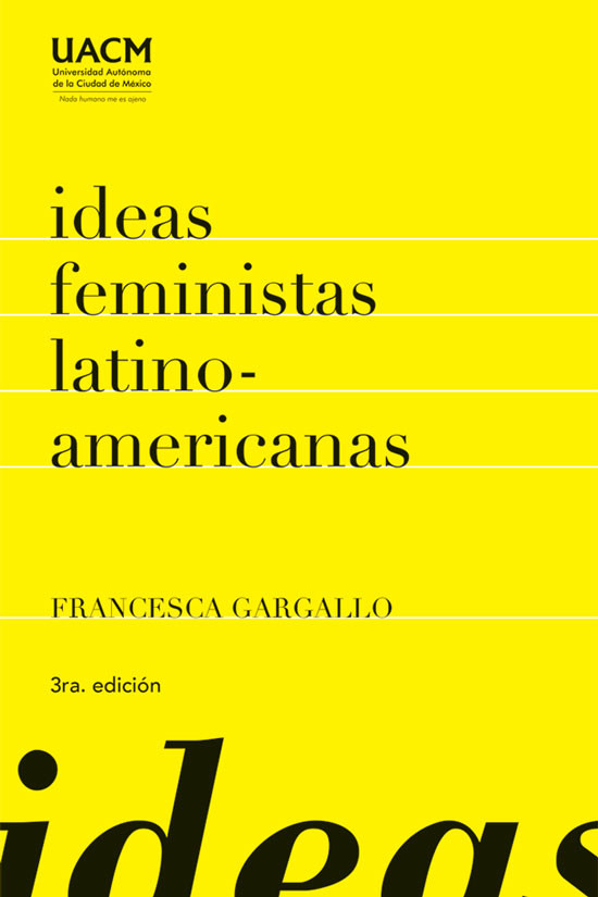 Portada: Ideas feministas latinoamericanas