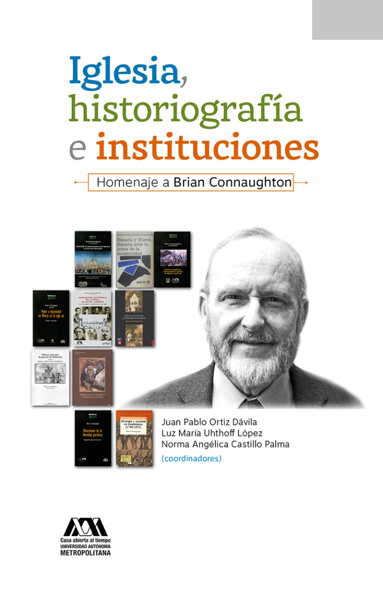 Portada: Iglesia, historiografía e instituciones