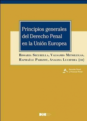 Portada: Principios generales del derecho penal en la unión europea