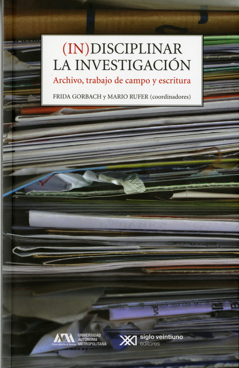 Portada: (In)disciplinar la investigación