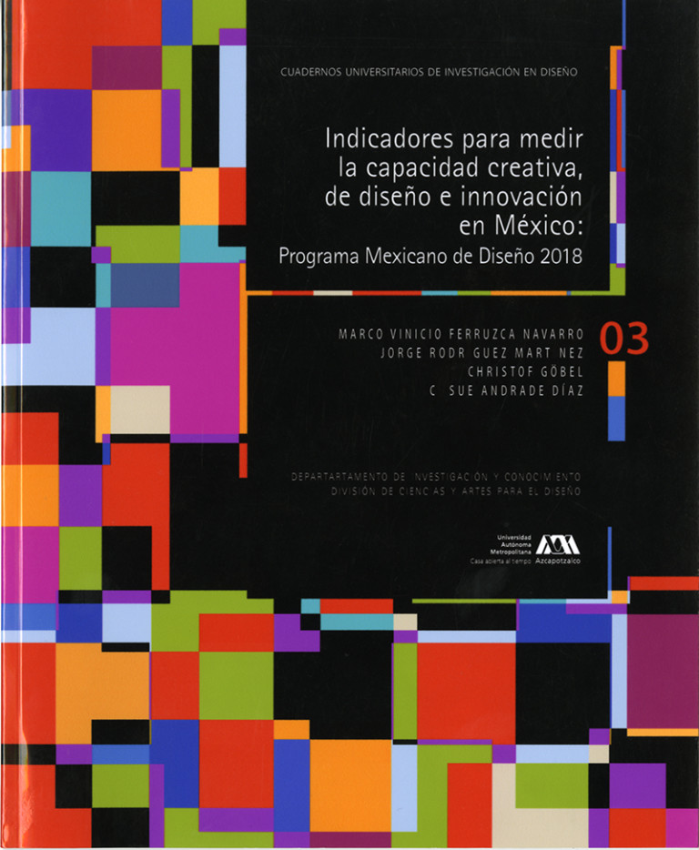 Portada: Indicadores para medir la capacidad creativa de diseño e innovación en México