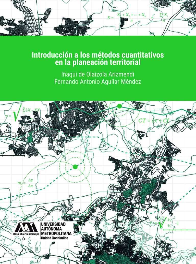 Portada: Introducción a los métodos cuantitativos en la planeación territorial