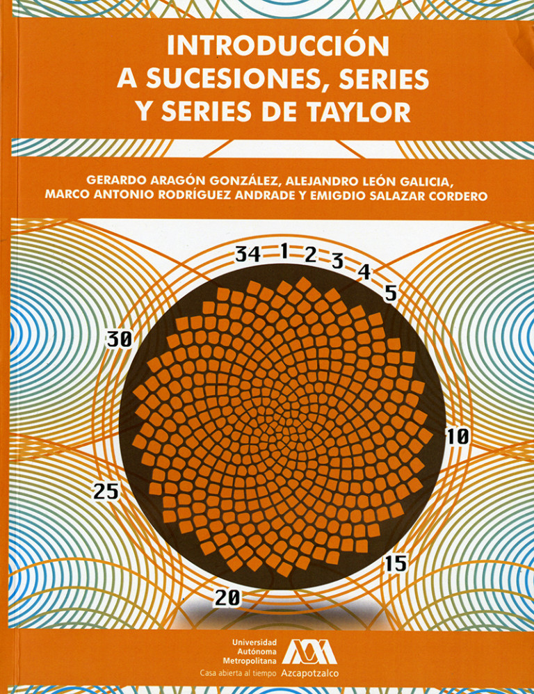 Portada: Introducción a sucesiones, series y series de Taylor