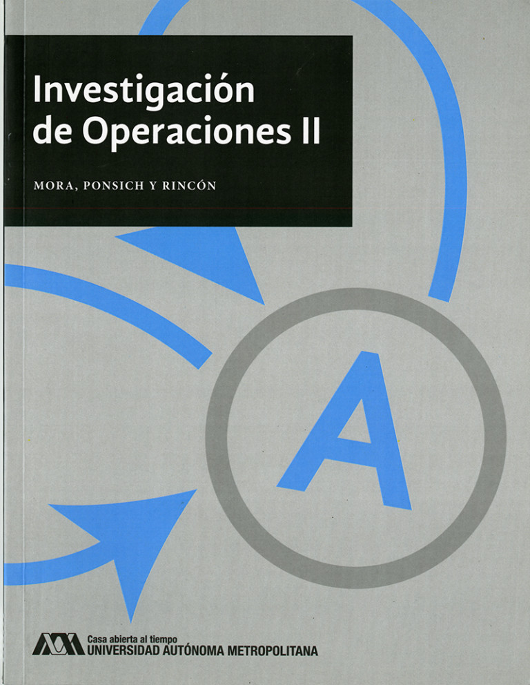 Portada: Investigación de operaciones II