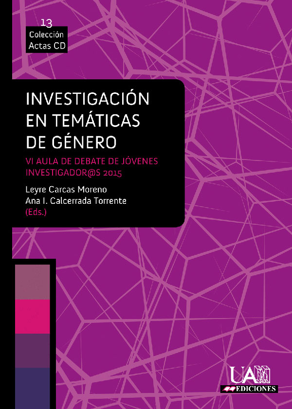 Portada: Investigación En Temáticas De Género