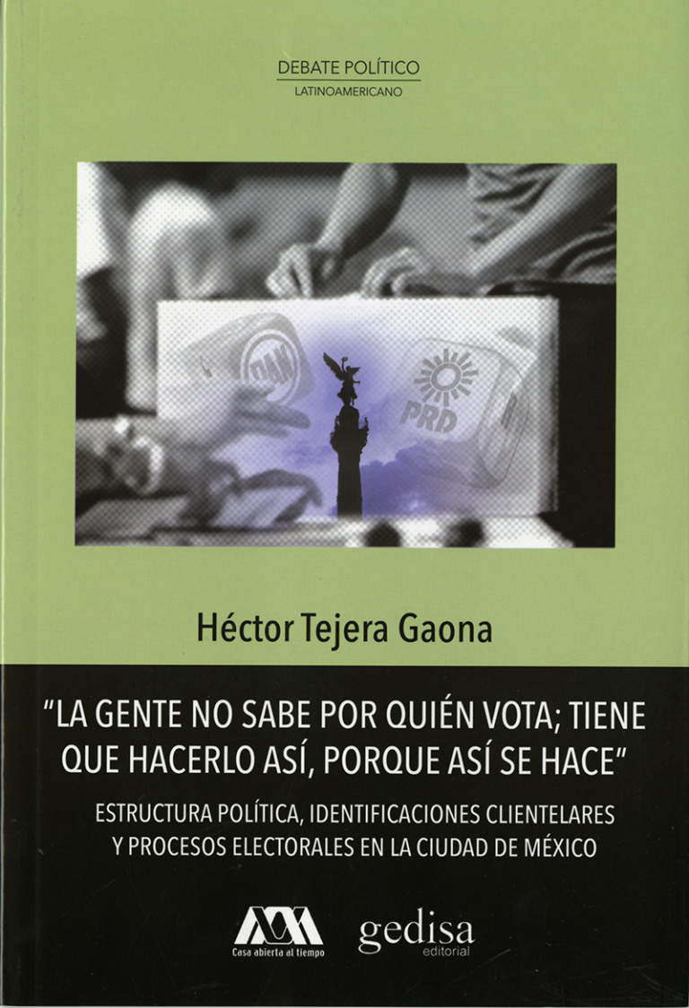Portada: "La gente no sabe por quién vota; tiene que hacerlo así, porque así se hace"