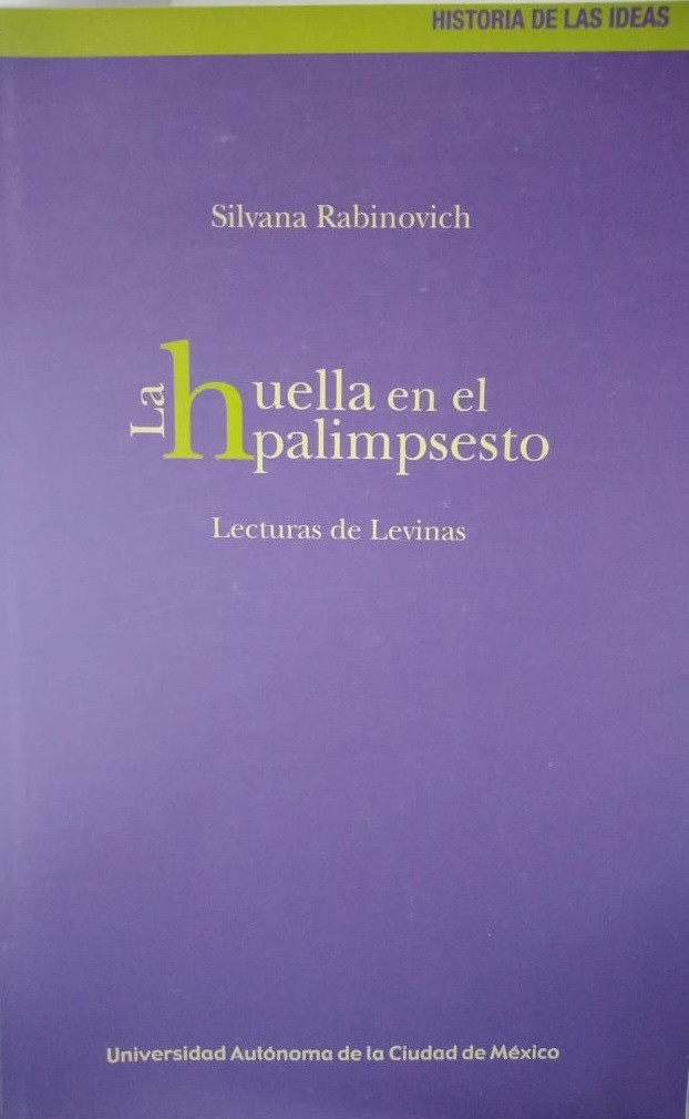 Portada: La huella en el palimpsesto