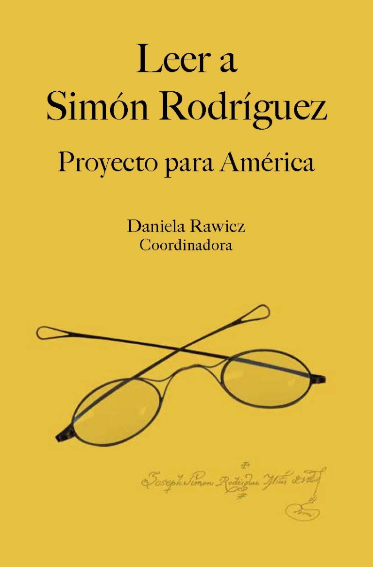Portada: Leer a Simón Rodríguez