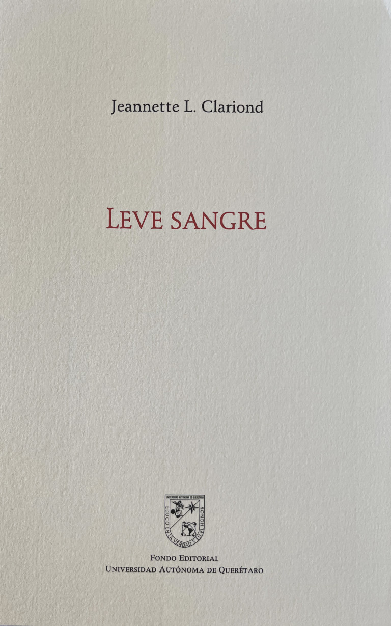 Portada: Leve sangre