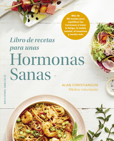 Portada: Libro de recetas para unas hormonas sanas