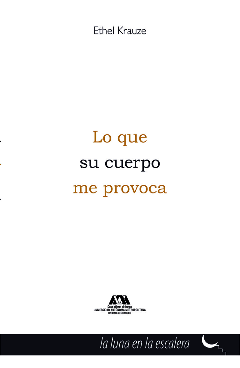 Portada: Lo que su cuerpo me provoca